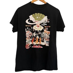 Green Day Dookie Graphic T-Shirt Black Men’s Medium, Unisex 100% Cotton Band Tee